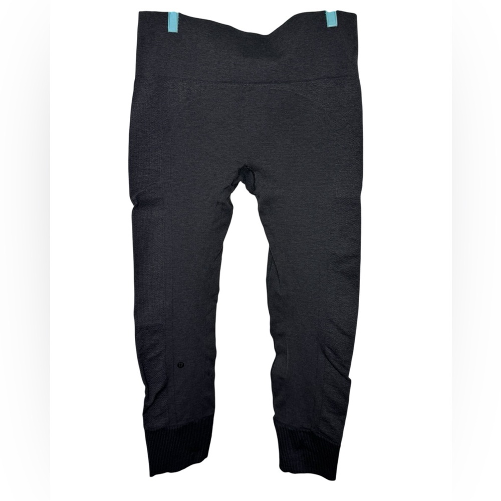 Lululemon Seamless Leggings Charcoal Grey Size 10